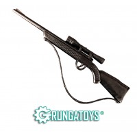 Rifle de caça preto - GRUNGATOYS